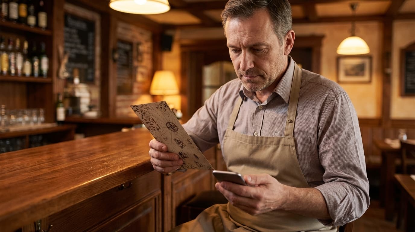 Man holding a credit card