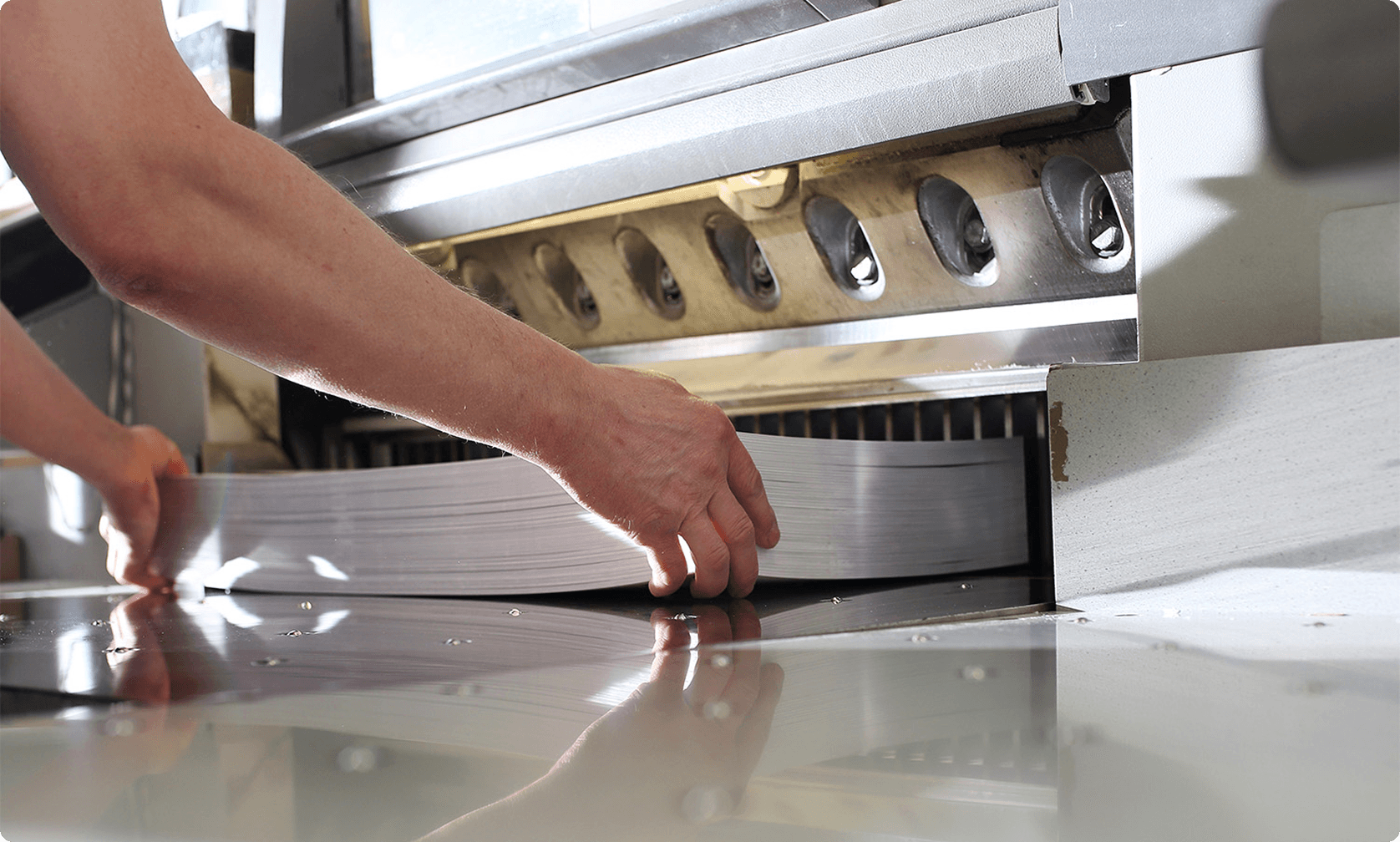 Produktion der Gutscheine mit moderner Hardware